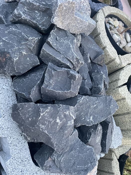 Базальт 70х120мм камінь для габіонів, Доставка від 1т Гурт Роздріб