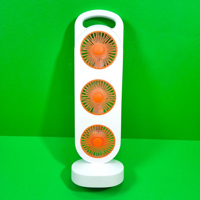 Новий вентилятор акумуляторний 3-х швидкісний потужний