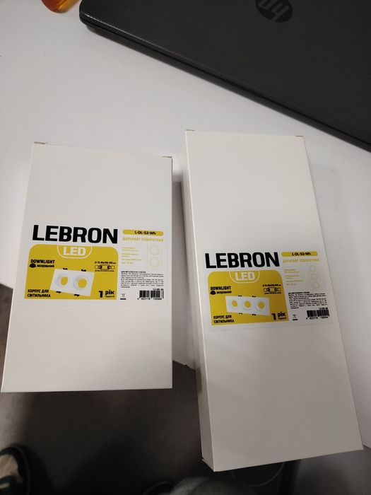 Точкові світильники з лампами GU10, 12W