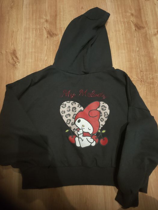 Bluza dziewczęca z kapturem Sinsay 146