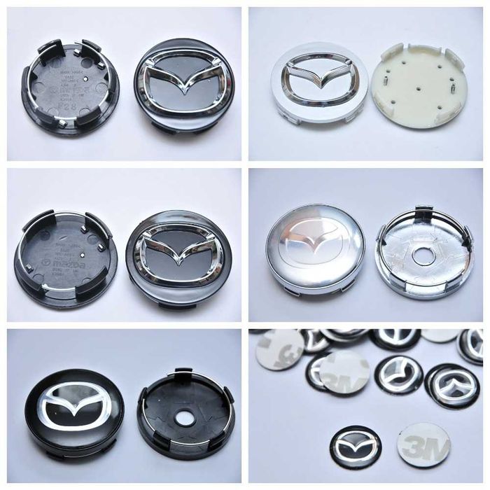 Колпачки/заглушки на диски Mazda 52/56/57/60 ниппель Брелок