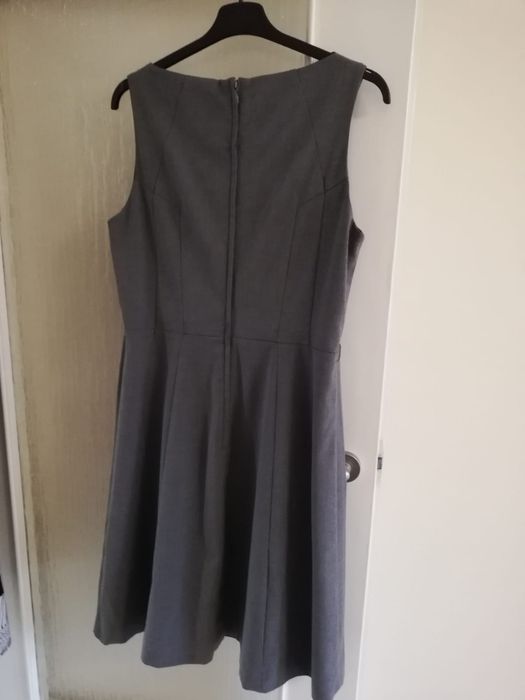 Sukienka, bezrękawnik office H&M, r. 44