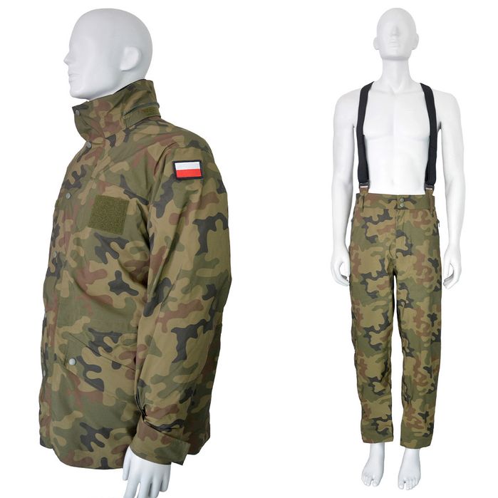 ubranie ochronne wojskowe gore-tex kurtka spodnie 128/mon l/s