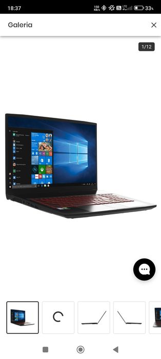 MSI Laptop gamingowy
