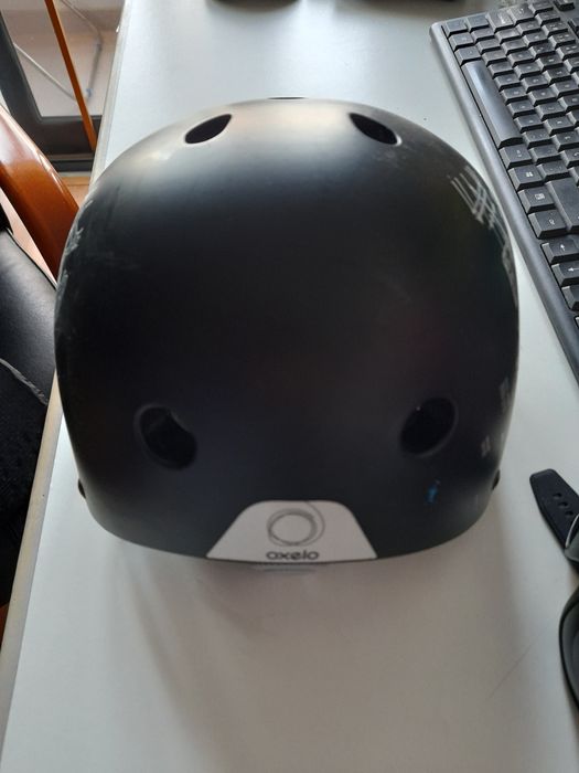 Trotinete Oxelo Stunstreet (4 rodas) + equipamento de proteção