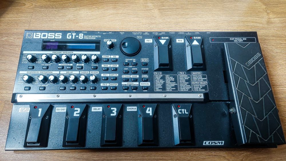 Boss GT-8 Guitar Multi-Effects