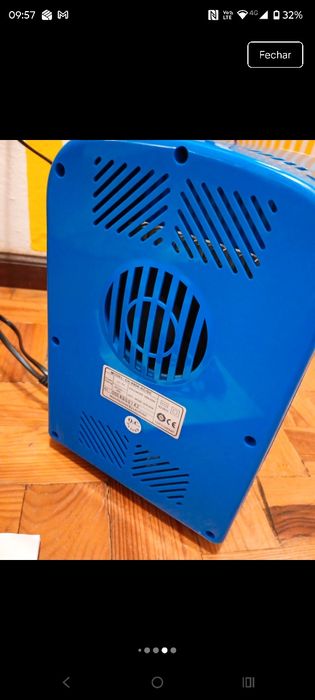 Mini frigorífico portátil auto e casa (aquece e resfria)