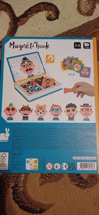 Магнітна книга, смішні обличчя