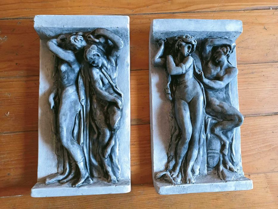 Płaskorzeźba R11_1 zestaw 2 sztuki kolor