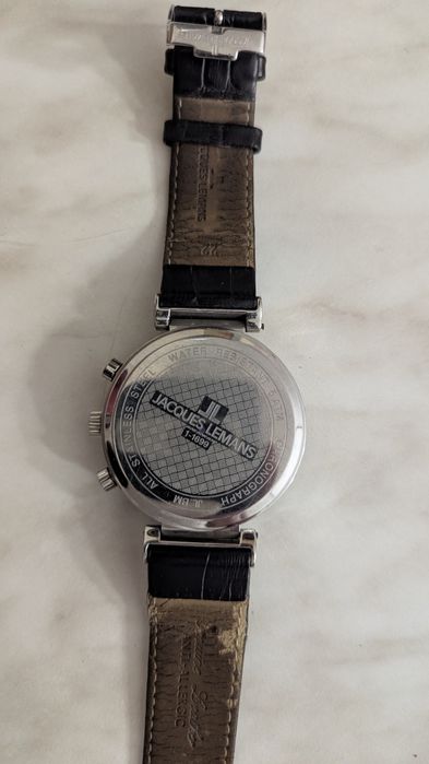 Часы Jacques lemans 1-1699, годинник хронограф