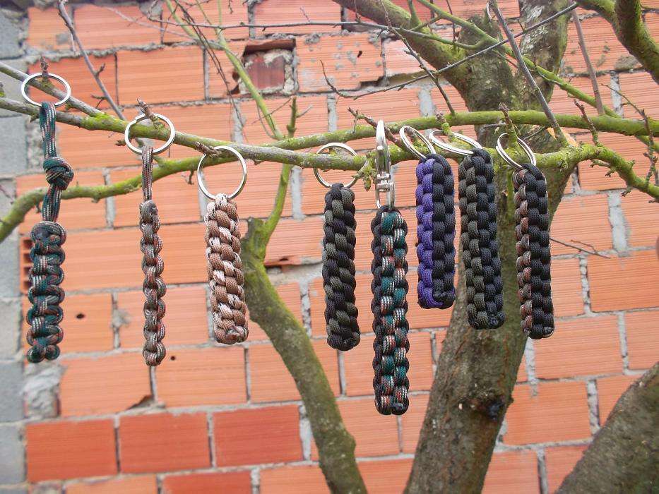 Porta-chaves em Paracord