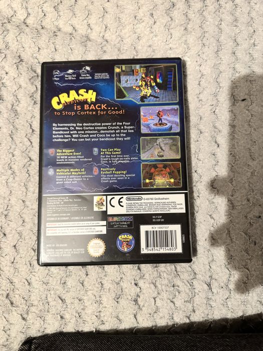 Crash Bandicoot the Wrath of Cortex | 3xA | Nintendo Gamecube