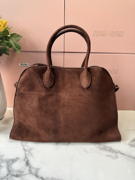 Torebka The Row Brown Suede