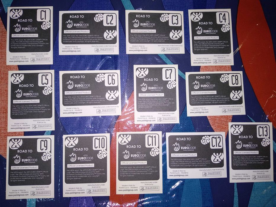 Panini - Road to UEFA Euro 2008 - McDonald's Happy Meal - Album C