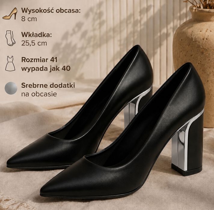 Nowe czółenka, wkladka 25,5cm