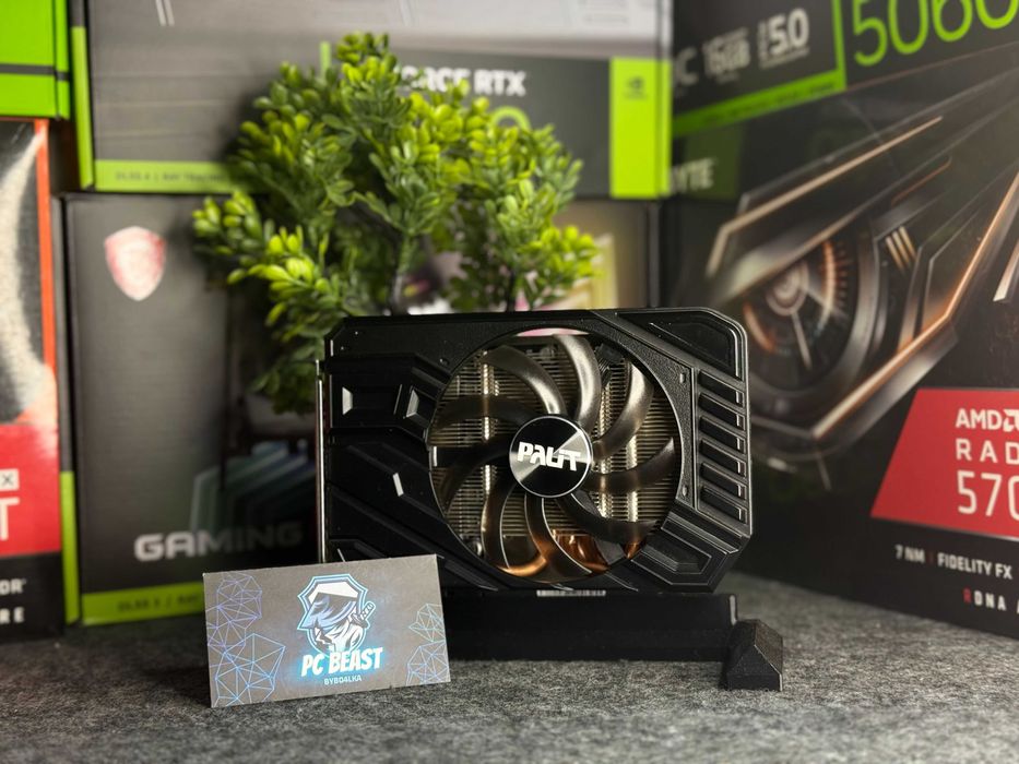 Palit GTX 1660 SUPER StormX OC 6GB GDDR6 | МАГАЗИН | Гарантія 90 днів