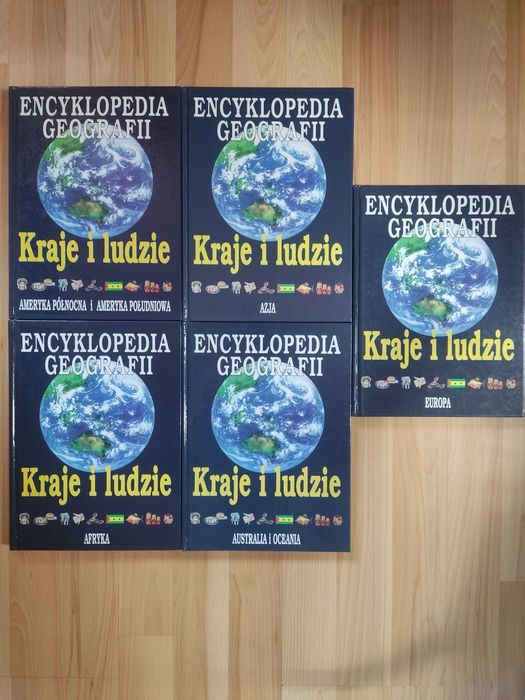 Encyklopedia geografii Kraje i ludzie Tom 1-5