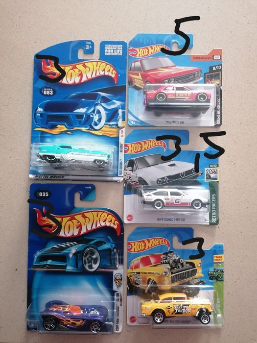 Hot Wheels vários modelos