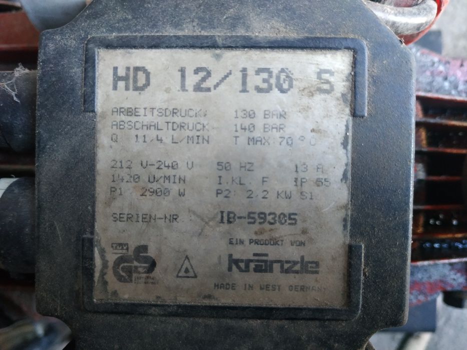 Myjka ciśnieniowa Kranzle