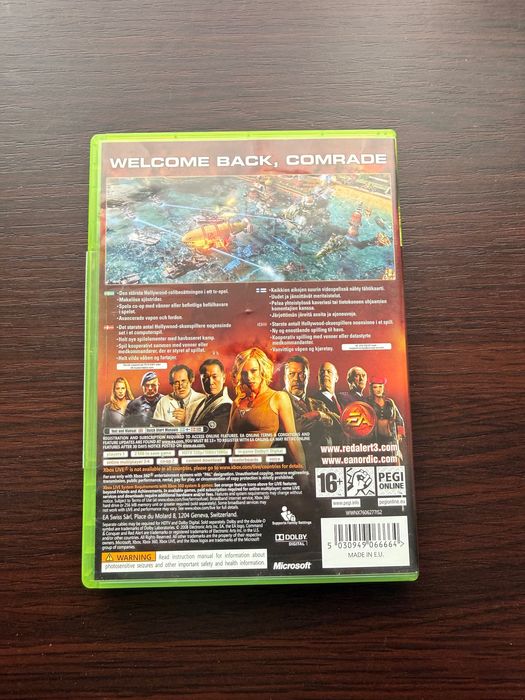 command & conquer red alert 3 x360