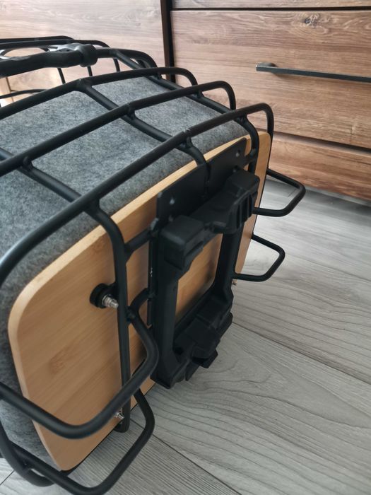 Bagażnik rowerowy do przewozu zwierzęta plus uchwyt