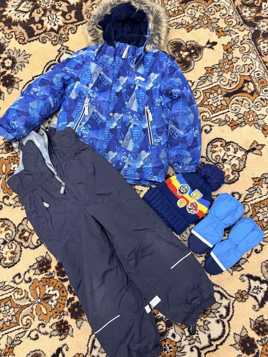 Зимовий комплект куртка та комбінезон lenne