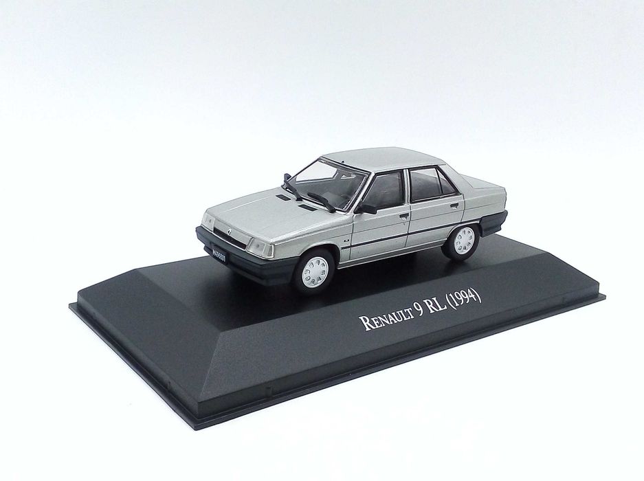 Renault 9 RL 1994 silver - skala 1:43 - Salvat/Hachette