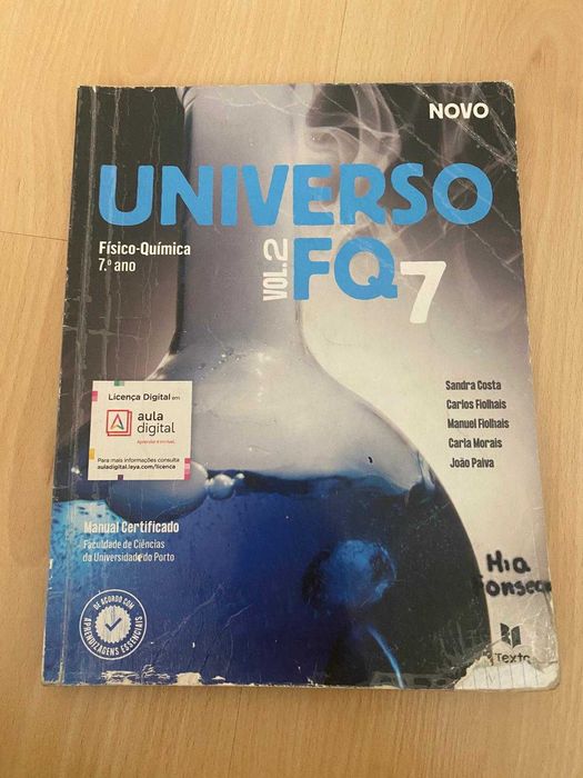 Manuais escolares e cadernos de atividades 7ºAno