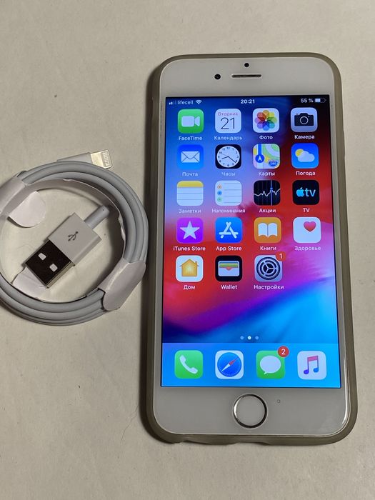 IPhone 6 16gb neverlock, батарея 100%