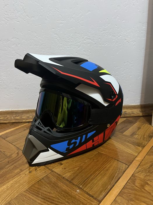 Мотошолом кросовий , шолом ATV з ОКУЛЯРАМИ