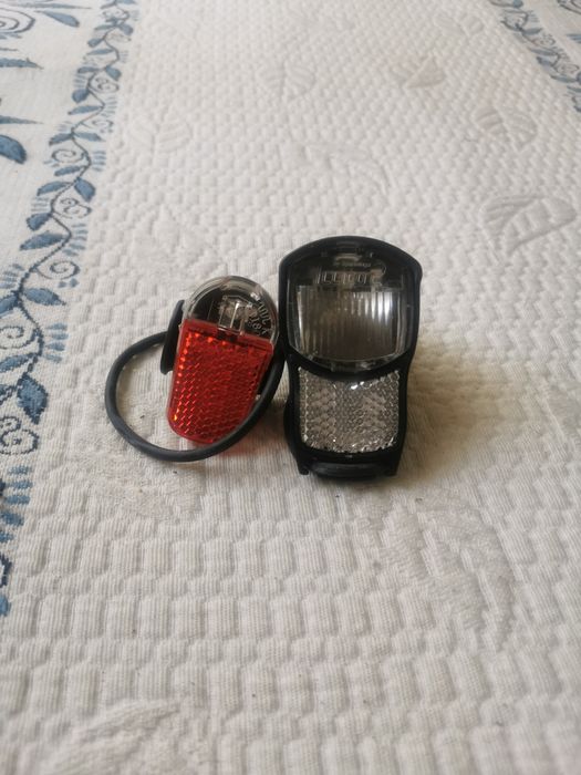 Bicicleta com kit de luzes