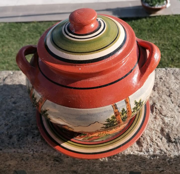 Caçarola Barro com prato