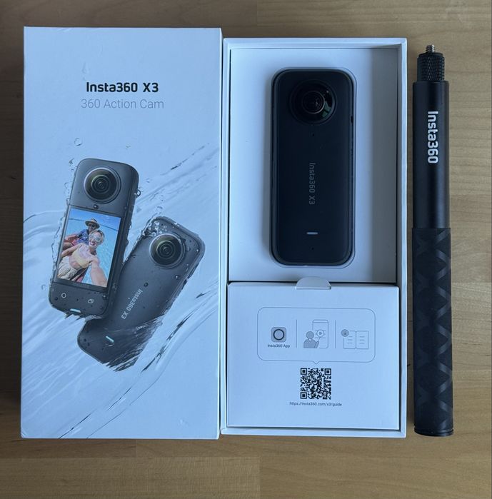 Insta360 x3 como nova