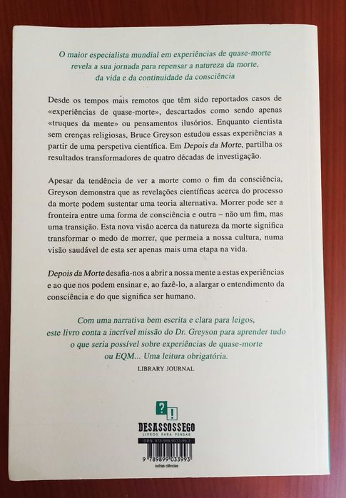 Depois da Morte - Uma Abordagem Médica às Experiências Quase Morte