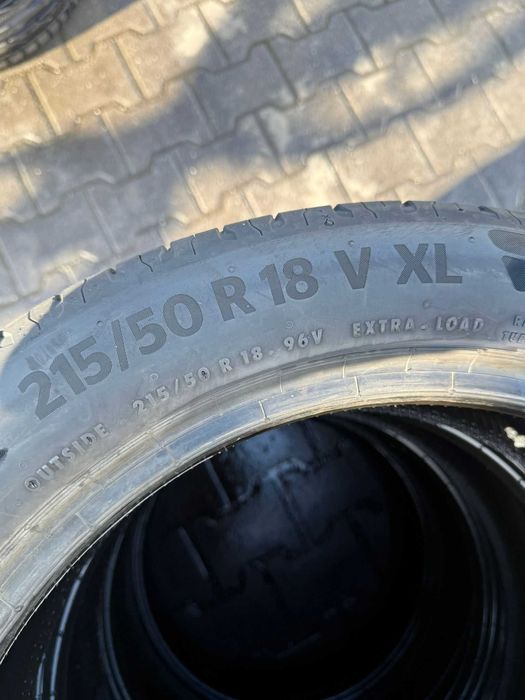 Opony letnie Continental EcoContact 6 215/50/18 z 2022 roku