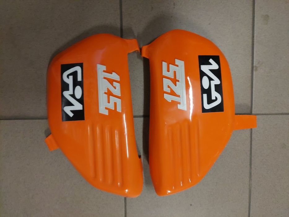 Nowe oslony boczne boczki ramy wsk125 GIL tarki pl