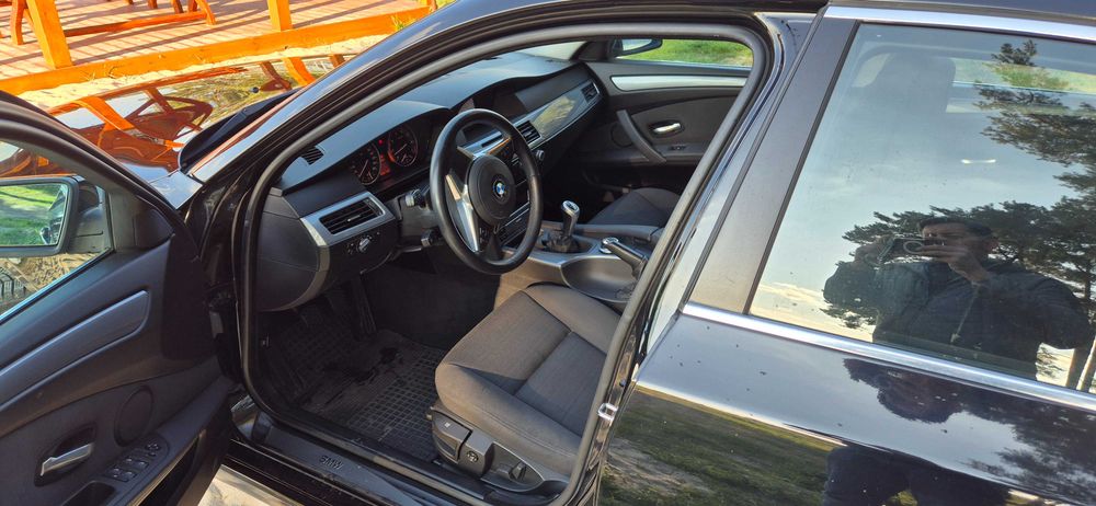 BMW e60 523i N53B25, 2007 rok LCI - uszkodzony silnik