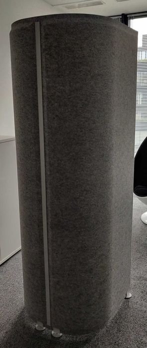 Fotel akustyczny  NOTI 1 os. fioletowy szary ok. 35 szt. WYPRZEDAŻ