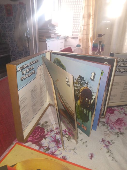 Discos vinil muito antigos