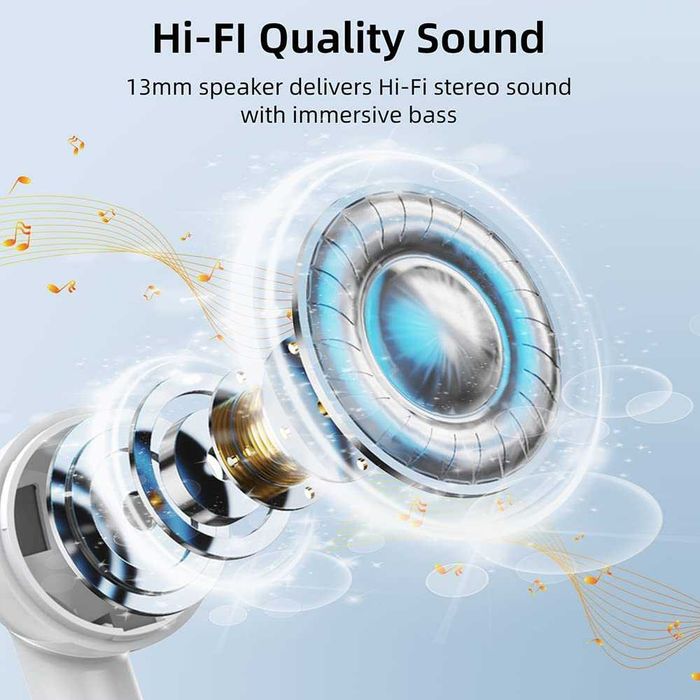NOVO! Selado! Auriculares J8 HiFi Wireless - Classe energética A+++