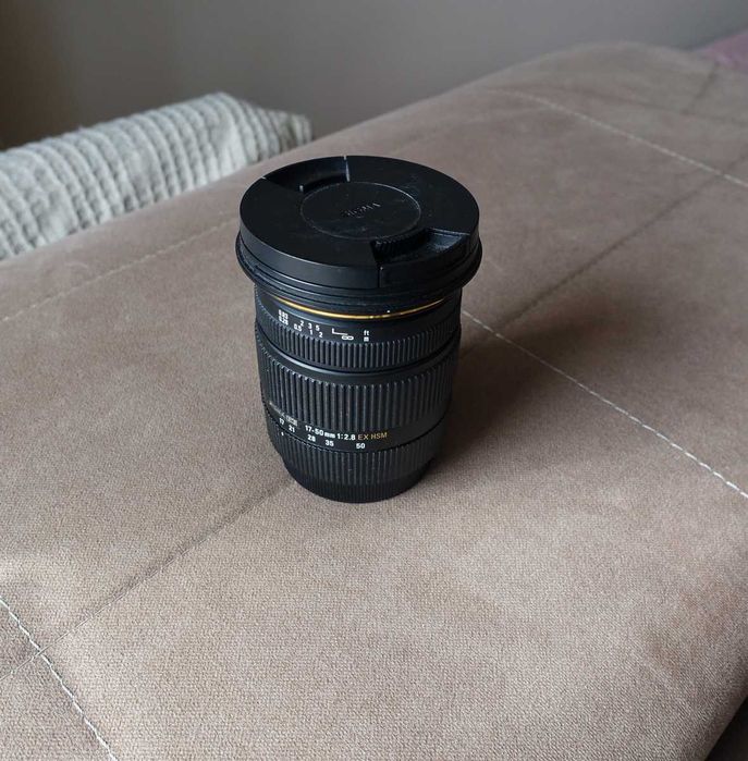Sigma 17-50mm f2.8 EX DC OS - na części.