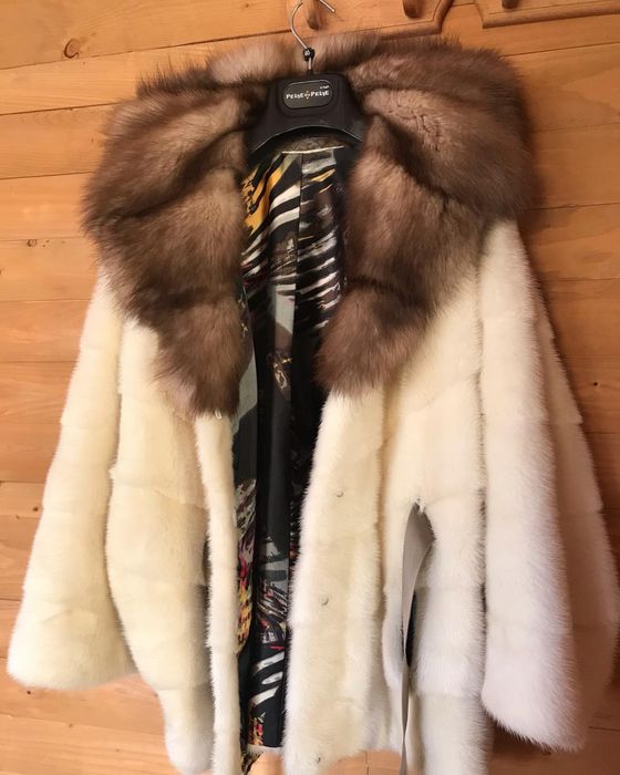 Норкова шубка оверсайз розмір універсальний