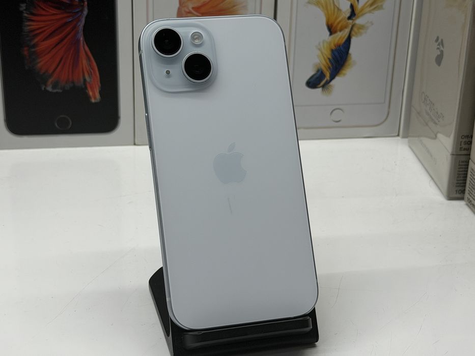 МАГАЗИН iPhone 15 128gb Blue Neverlock ГАРАНТИЯ/Trade-In/Oбмeн