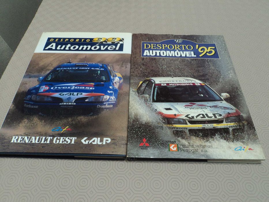 livro de desporto automovel