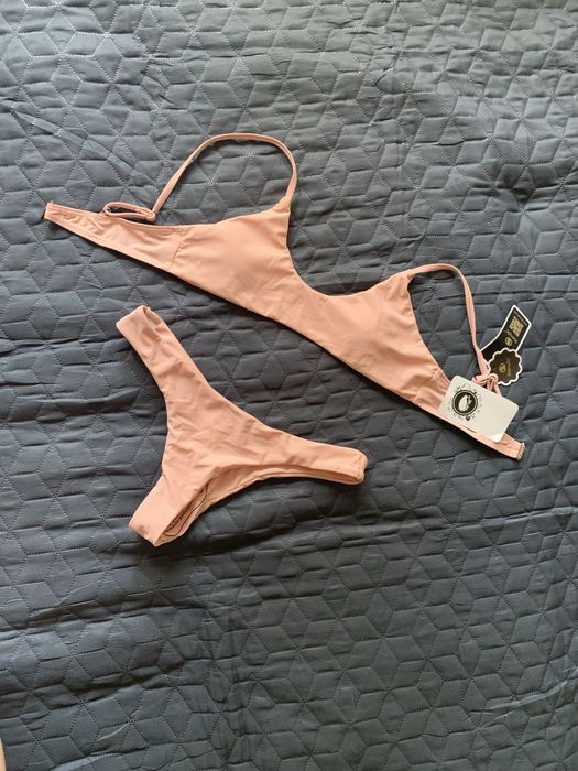 Купальник жіночий роздільний рожевий