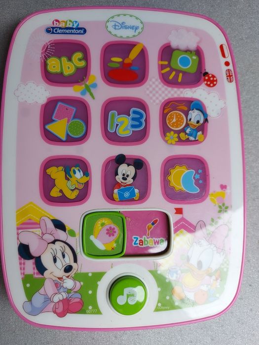 Tablet Minnie i Mickey Clementoni 9-36 miesiecy pol-ang