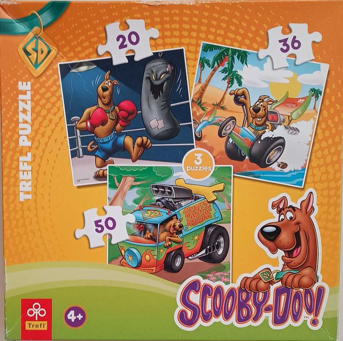Zestaw puzzle Scooby-Doo