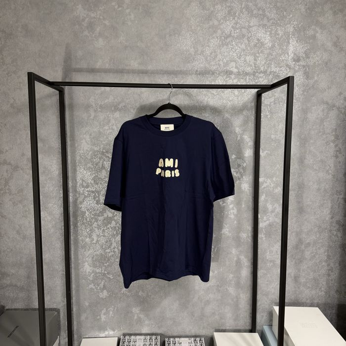 Футболка Ami Paris Blue T Shirt