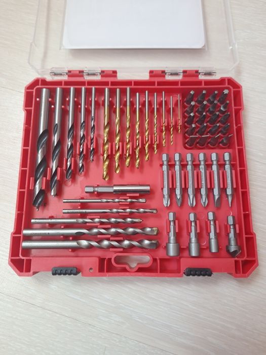 Набор сверл и бит 50шт INTERTOOL SD-0050