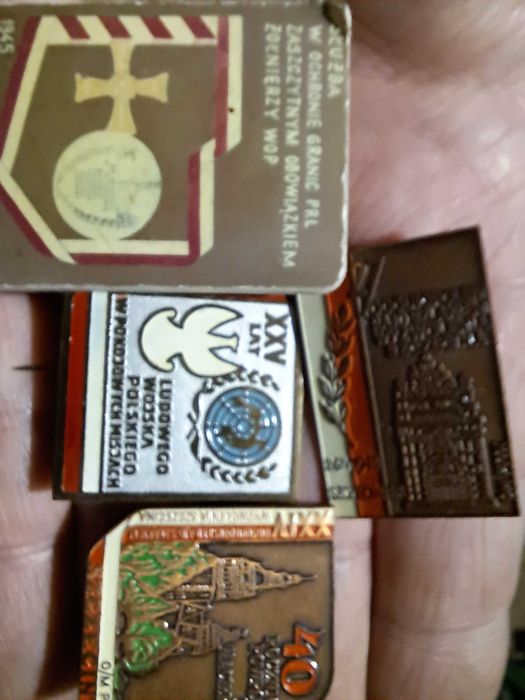 Odznaki pamiątkowe lwp wop